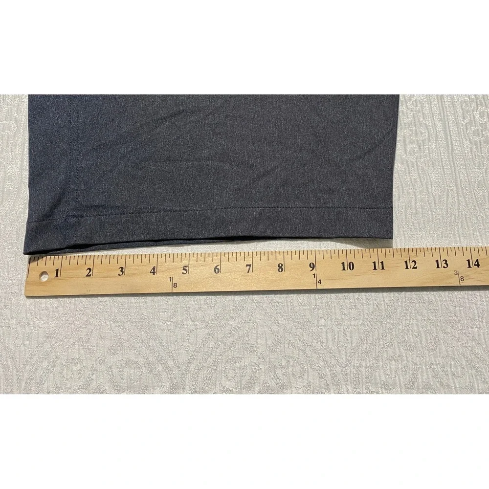 32 Degrees Cool Mens 36 Stretch Performance Shorts Dark Gray Heather Golf Casual
